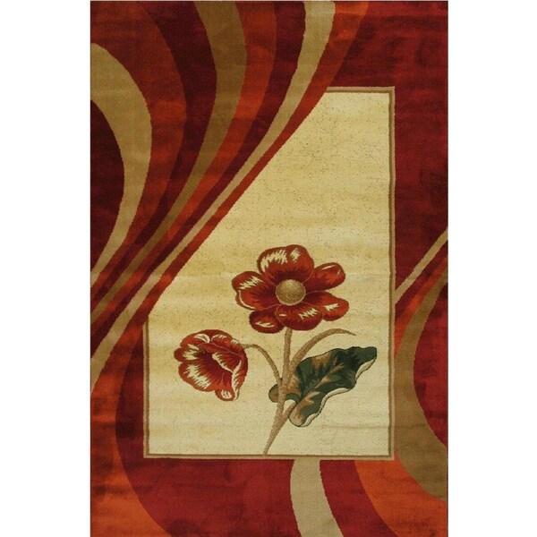 Cyrus Rugs Rose Floral Rug 230 x 160cm 230 x 160cm