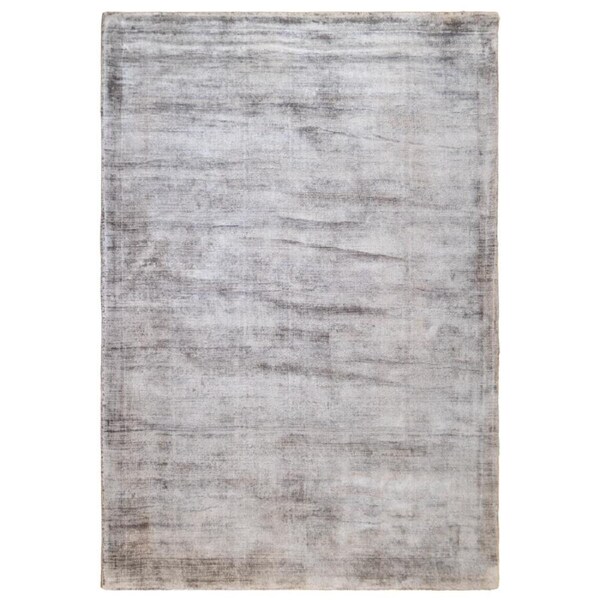 Cyrus Rugs Luxe Plain Rug - 101 Pewter 225x155cm 225x155cm