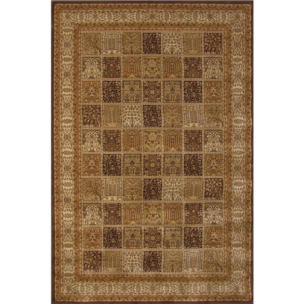 Cyrus Rugs Venetian Traditional Square Pattern Rug 230x160cm 230x160cm