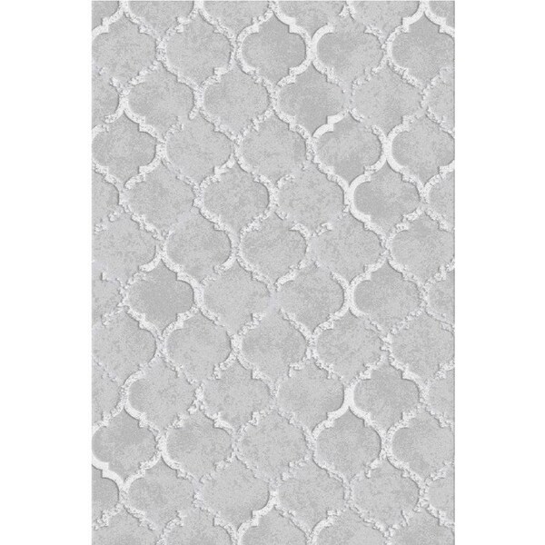 Cyrus Rugs Loft Trellis Rug - 101 Grey 230x160cm 230x160cm