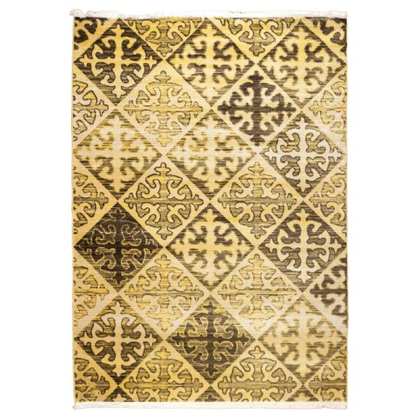 Cyrus Rugs Dallas Abstract Rug - 103 Yellow 230x160cms 230x160cm