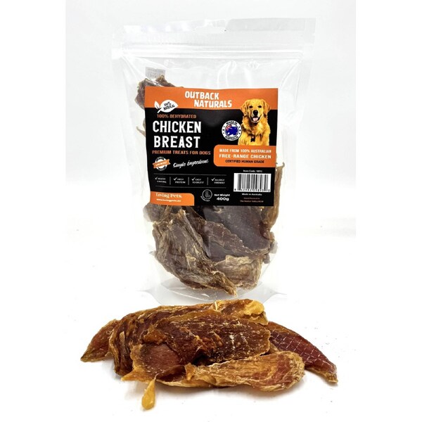 Loving Pets Chicken Breast Dog Treats 100gm 400g