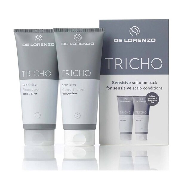 De Lorenzo TRICHO SCALP THERAPY Tricho Sensitive - Duo Solutions Pack 2 x 200mL