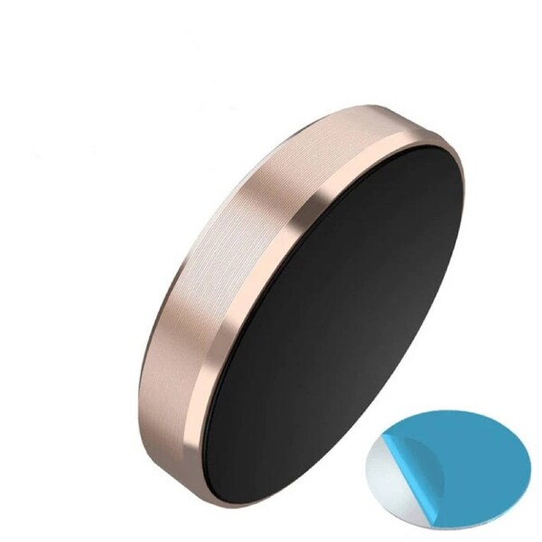 Universal Magnetic Magnet Car Phone Holder Mount Stand For All Mobile Phones Gold