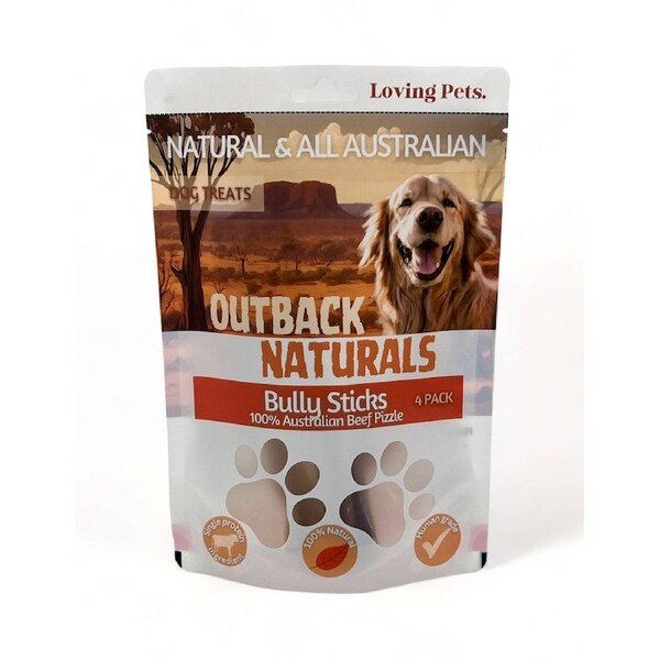 Loving Pets Bullysticks 4 Pack