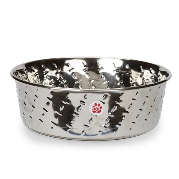 Loving Pets Ruff N' Tuff Diamond Plate Bowl XS