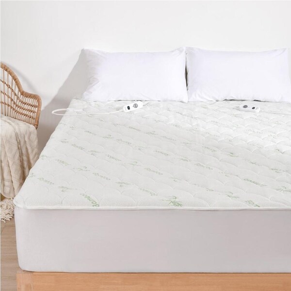 Dreamaker Bamboo Quilted Electric Blanket Single