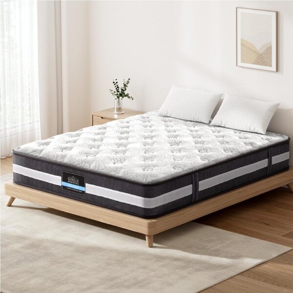 Giselle Mattress Queen Double King Single Memory Foam Medium Firm Pocket Spring Lotus / Double