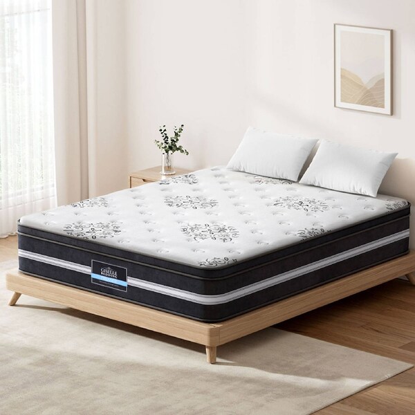 Giselle Mattress Queen Double King Single Memory Foam Medium Firm Pocket Spring Donegal / Double