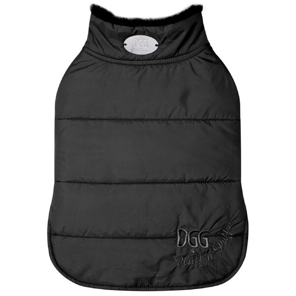 DGG Puffer Dog Jumper Black X-Small / Black