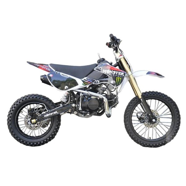MW 150cc Big Wheel Dirt Bike Red Red