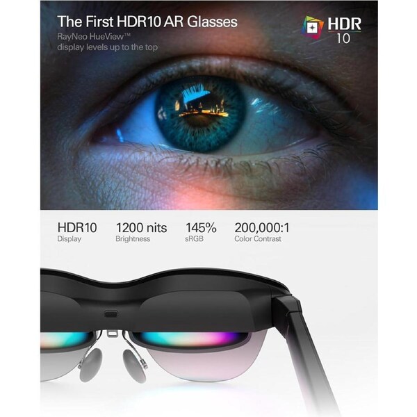 RayNeo Air 4 Pro AR Glasses (Standard Edition) - Black Black