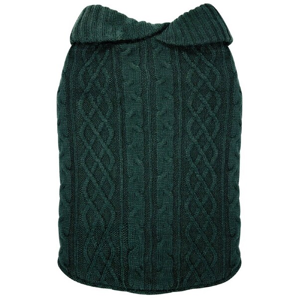 Ruff n Rugged The Woolly Dog Jumper Dark Green XX Large