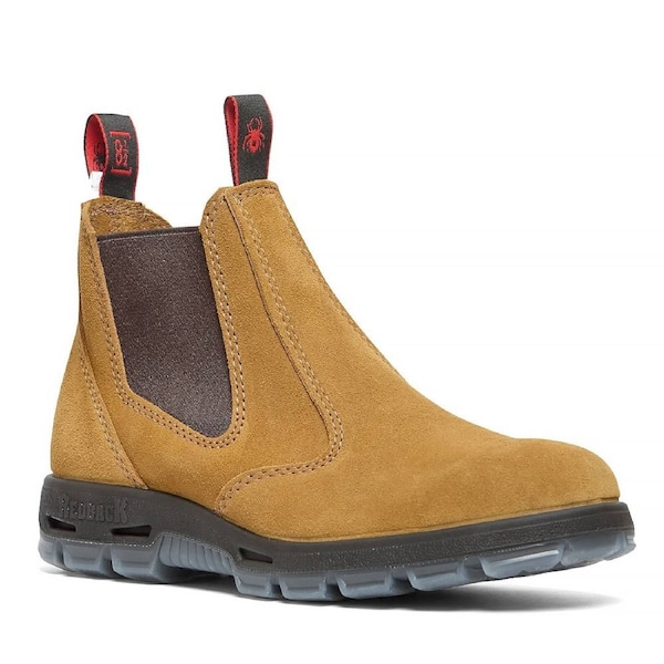Redback Bobcat UBBA Soft Toe Boot Banana Suede 10 Mens AU/UK