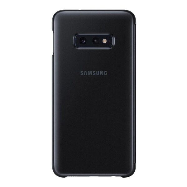 Samsung Galaxy S10e Clear View Cover - Black Black