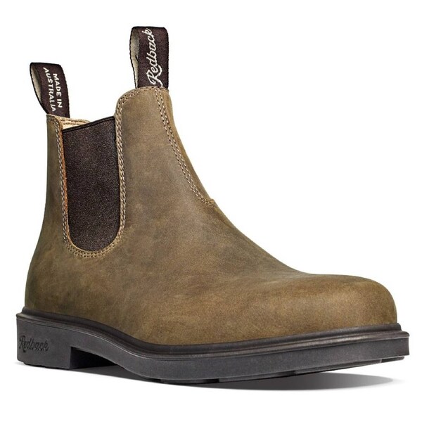 Redback Whistler RWPT Dress Boot Pipeline Tan 4 Mens AU/UK
