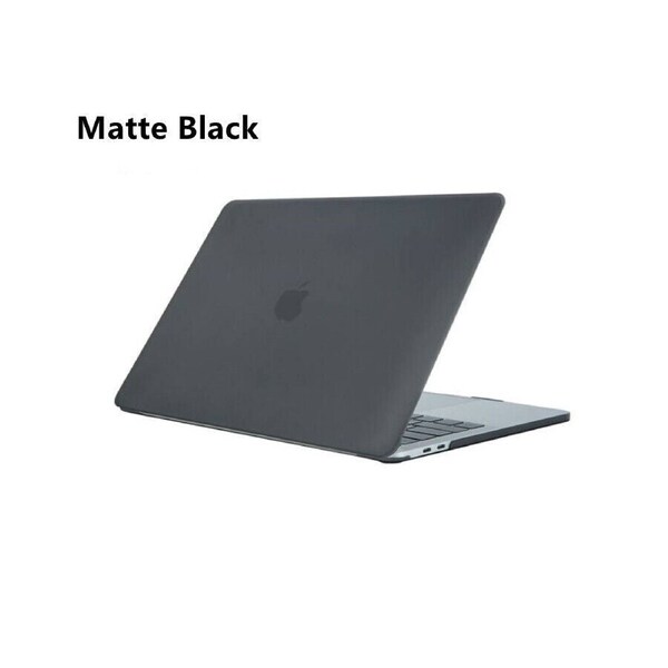 Apple Macbook Air 13" A2337 (M1, 2020) Protective Hard Case+Keyboard Cover Matte Black