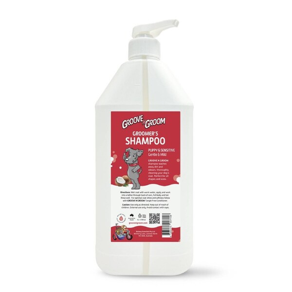 Groove N Groom - Puppy & Sensitive - Pet Shampoo 5L Groomer