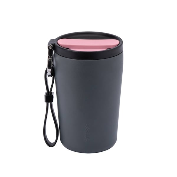 Smash: Switch Up Coffee Cup - 355ML char pink Charcoal/Pink / 355ML