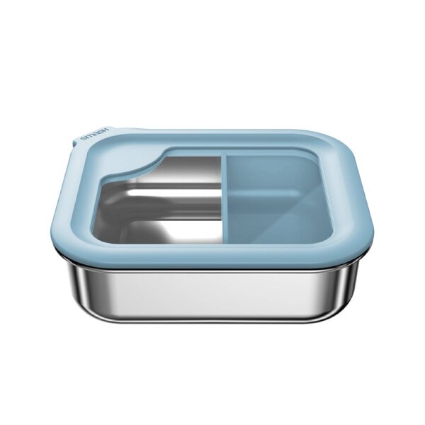 Smash: Plastic Free Lunch Box - 600ML - Seafoam Seafoam / 600ML