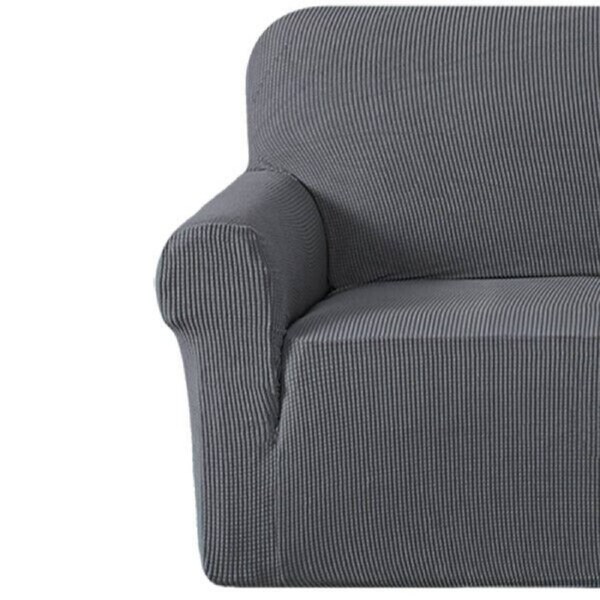 Super Stretch Sofa Slip Covers Couch Cover Lounge Covers Sofa Covers Slipcovers Grey / Three Seater