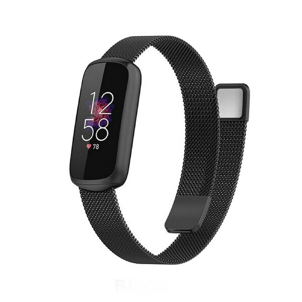 Fitbit Luxe Soft Stainless Watch Band Black