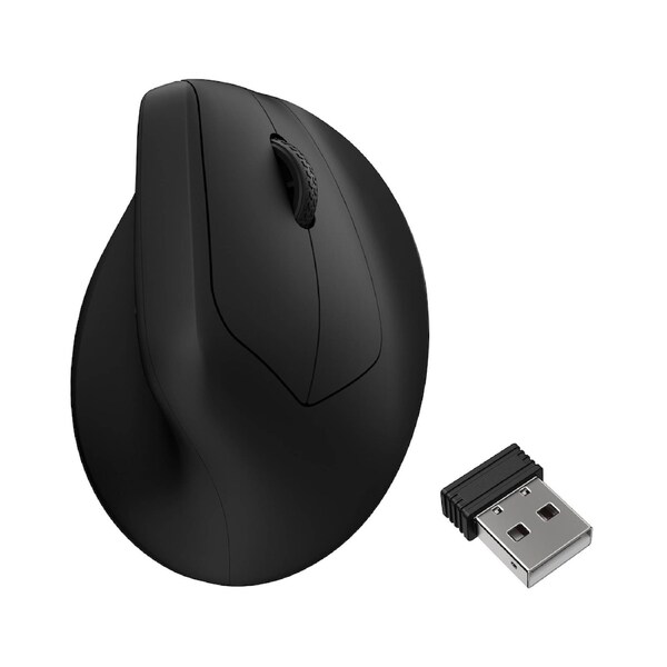 Keychron M5 Wireless Ergonomic Mouse Black