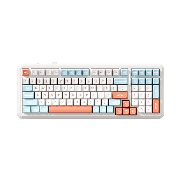 MCHOSE K99 V2 98% Hot-Swap Wireless Mechanical Keyboard Horizon Orange