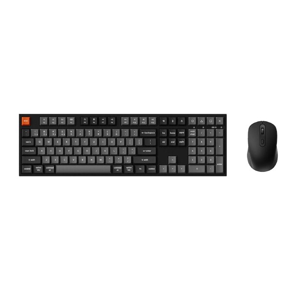 Keychron B36 Keyboard and BM25 Mouse Wireless Combo Classic Black