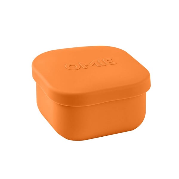 Omie Omiesnack Silicone Container 280ML - Orange Orange