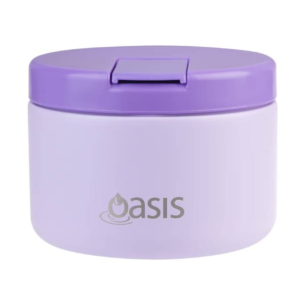Oasis Insulated Food Flask 300ml - Lilac Lilac
