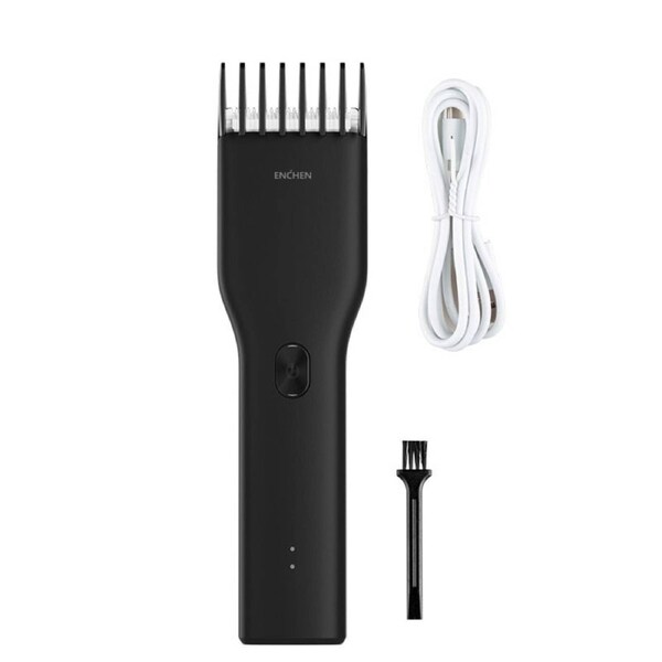 Cordless Rechargeable Electric Hair Clippers Black
