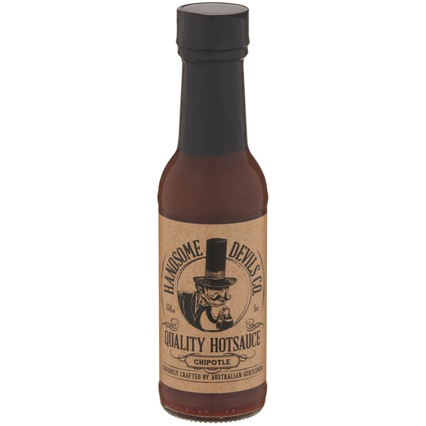 Handsome Devils Devils Hot Sauce Chiptole 150mL