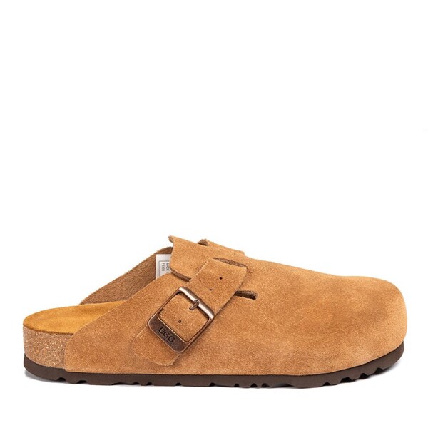 UGG Slip-on Flat Sandals Tan / US WOMEN 8 / US MEN 7 / AU LADIES 8 / AU MEN 6 / EU 38 / UK 6