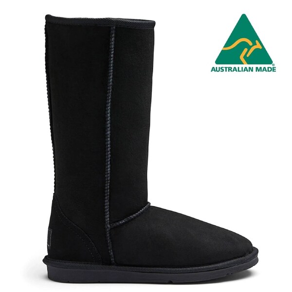 Long Classic Tall Ugg Boots Black / US WOMEN 11 / US MEN 10 / AU LADIES 11 / AU MEN 9 / EU 42 / UK 9