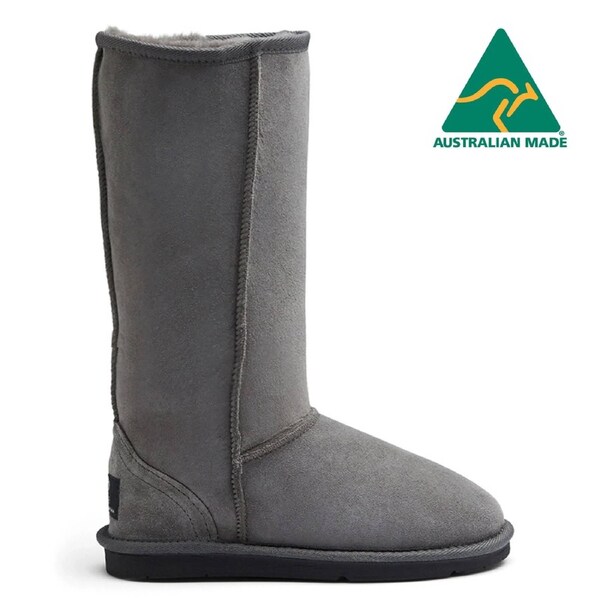 Long Classic Tall Ugg Boots Grey / US WOMEN 8 / US MEN 7 / AU LADIES 8 / AU MEN 6 / EU 39 / UK 6
