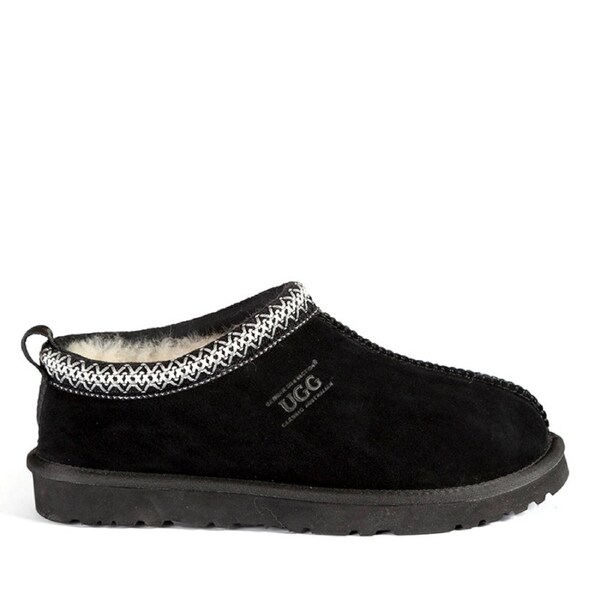 UGG Supreme Tash Slippers Black / US WOMEN 7 / US MEN 6 / AU LADIES 7 / AU MEN 5 / EU 37 / UK 5