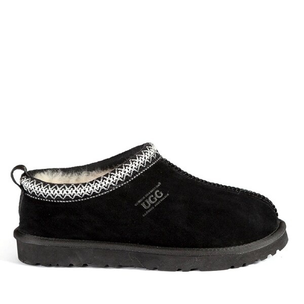 UGG Supreme Tash Slippers Black / US WOMEN 8 / US MEN 7 / AU LADIES 8 / AU MEN 6 / EU 38 / UK 6