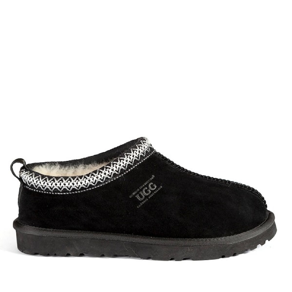 UGG Supreme Tash Slippers Black / US WOMEN 11 / US MEN 10 / AU LADIES 11 / AU MEN 9 / EU 41 / UK 9