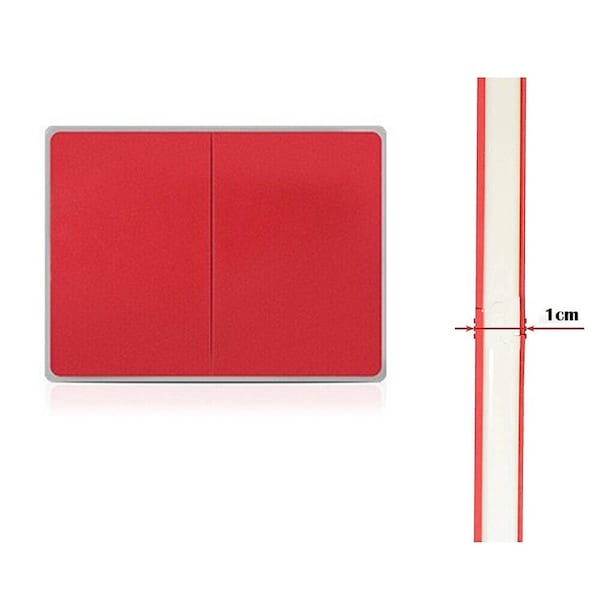 4 Sizes High Strength Rebreakable Karate Board for Martial Arts Taekwondo Red 10mm