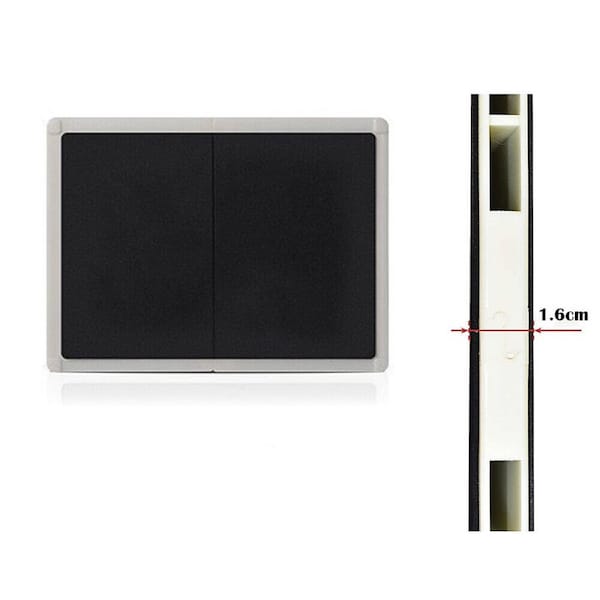 4 Sizes High Strength Rebreakable Karate Board for Martial Arts Taekwondo Black 16mm