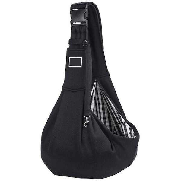 Travel-Friendly Pet Carrier Backpack for Dogs and Cats Black