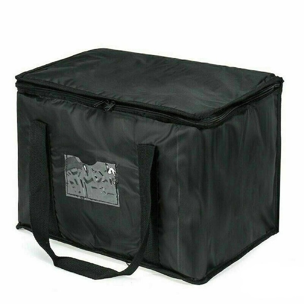 Insulated Thermal Pizza Bag Hot Cold Food Delivery Carrying Case 35 x 23 x 26cm