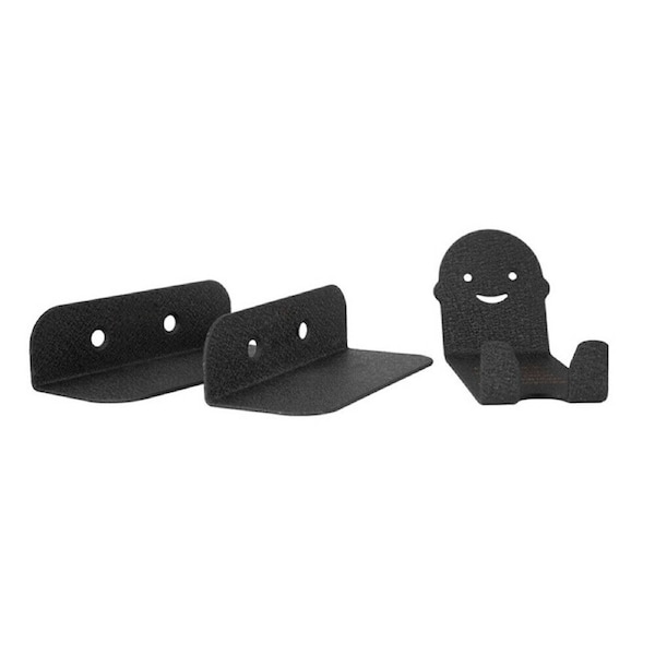 Wall Mounted Bicycle Rack Metal Pedal Hook for Storage 3pcs