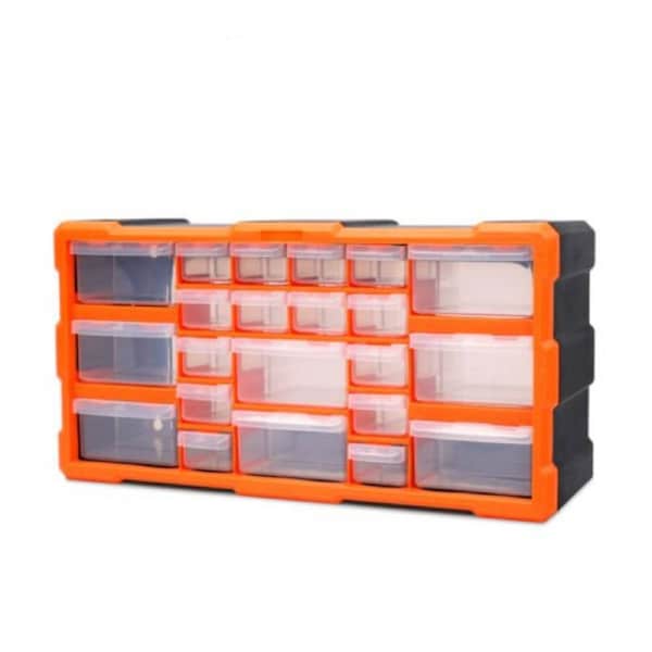 Tool Storage Organizer Parts Drawers Cabinet Box Chest with Dividers 22 Drawer Storage