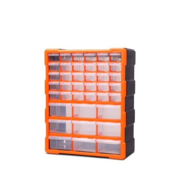 Tool Storage Organizer Parts Drawers Cabinet Box Chest with Dividers 39 Drawer Storage