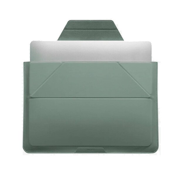MOFT Carry Sleeve 2-in-1 Laptop Bag & Stand for 13" Macbook Pro/Air and 14" Laptops - Seafoam Green