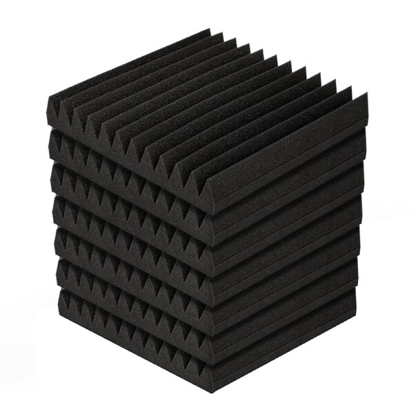 20 40 60PCS Alpha Studio Acoustic Foam Sound Absorbtion Panel Wedge 30X30X5CM