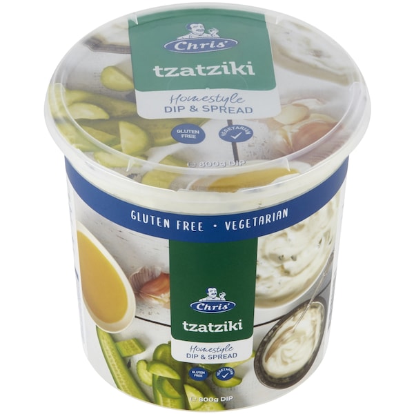 Chris' Homestyle Tzatziki 800g
