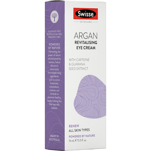 Swisse Argan Revitalising Eye Cream 15mL